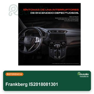 Frankberg interruptor encendido arranque cerradura