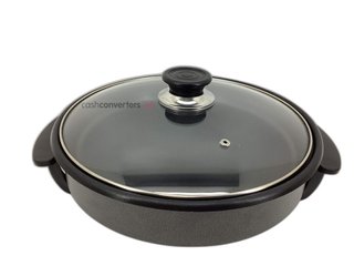 horno pizza bravo king pizza pan & paella eléctrica multifunción 32cm
