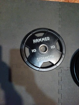 2 Discos de pesas Hammer Strength 10 kg