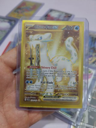 Chien-Pao EX 274/193 Carta Pokémon