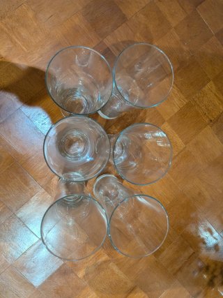 Pack 6 Vasos Cerveza Cristal