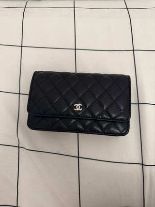 Bolso Chanel Negro Piel Acolchado