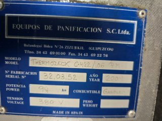 Horno Panadería Gashor Termodec + Cargador