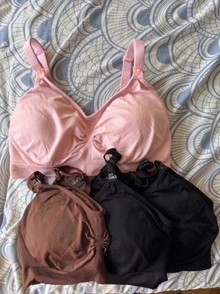 Lote 4 Sujetadores Premamá/Lactancia Talla Única