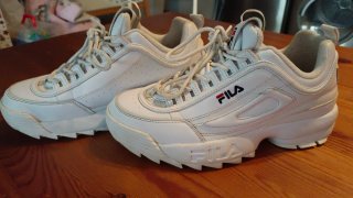 Bambas Fila Blancas Talla 42