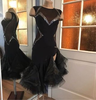 Vestido de Baile Negro Talla Única