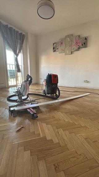 Instalación de tarimas