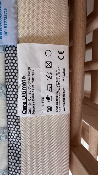 Cuna ikea singlar yColchón Ecus Kids Care Ultimate