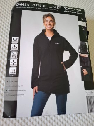 Giacca Softshell Donna Lotto Nera taglia L