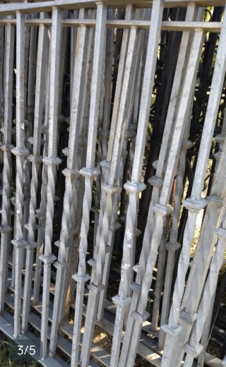 Barandilla de hierro galvanizado