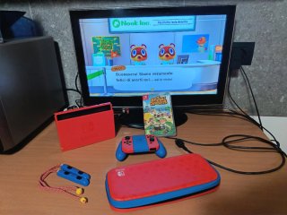 Nintendo Switch Edizione Mario Rosso/Blu