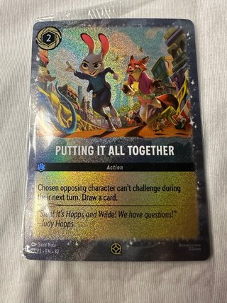 Carta Promocional Lorcana: Putting It All Together