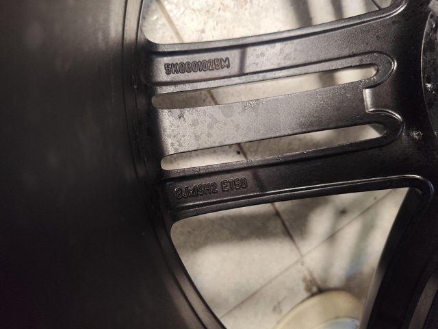 Juego Llanta Volkswagen Original 5x112 19 pulgadas