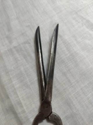 Antiguo Rizador de Pelo Tenacilla