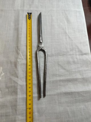 Antiguo Rizador de Pelo Tenacilla