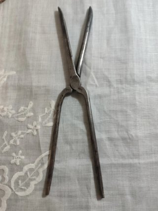 Antiguo Rizador de Pelo Tenacilla