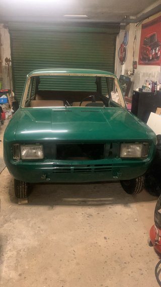 SEAT 124 FL PARA RESTAURAR CON PAPELES A NOMBRE
