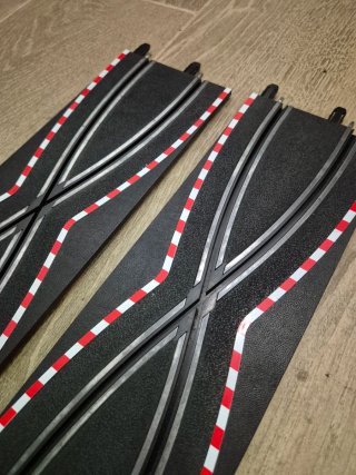 Scalextric Compact Cambios de Carril