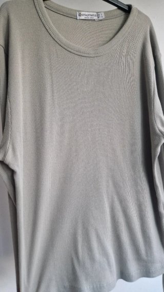 Camiseta Stradivarius Verde Talla L