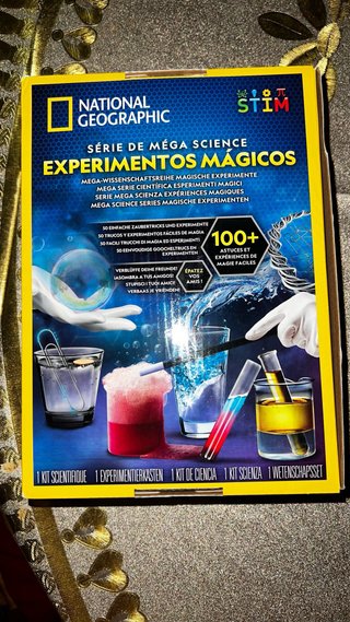 SÉRIE DE MÉGA SCIENCE EXPERIMENTOS MÁGICOS
