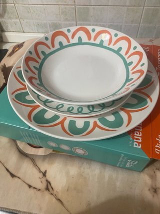 Set Tognana piatti ceramica