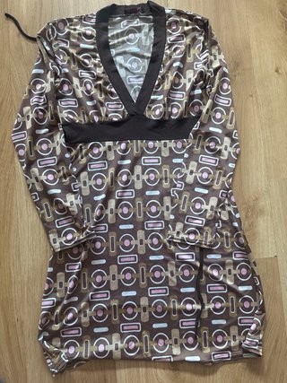 Vestido Estampado Geométrico