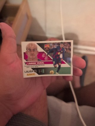 Cromo Panini Lamine Yamal Liga Este