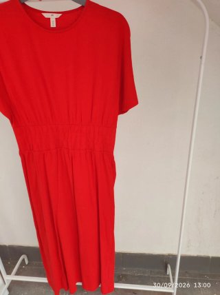 Vestido H&M Rojo Mujer