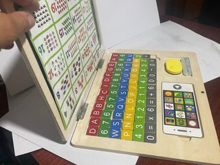 Ordenador Portátil Educativo de Madera