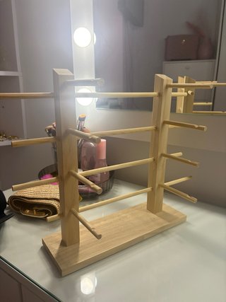 Expositor de madera para bisutería