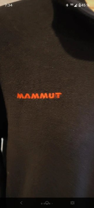 Chaqueta Polar Mammut Negra