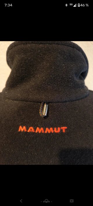 Chaqueta Polar Mammut Negra
