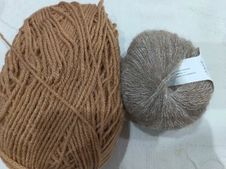 Chal de crochet con flecos