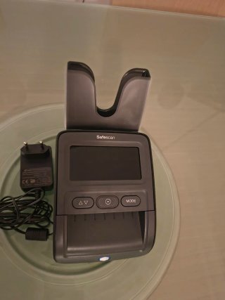 Detector de Billetes Safescan 155-S y Apilador