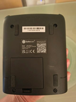 Detector de Billetes Safescan 155-S y Apilador