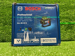 Láser de líneas Bosch Professional GLL 80-33 G