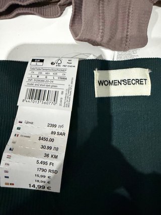 Bragas Women'Secret Talla L