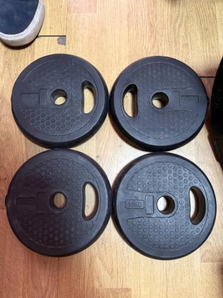 4 Discos de Pesas 1.5KG