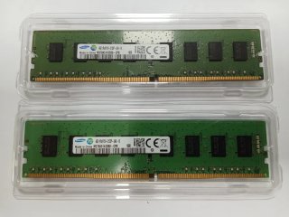 2 Módulos Memoria RAM Samsung DDR4 8GB (2x4GB)