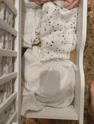 Cuna Evolutiva de Madera Blanca dos alturas