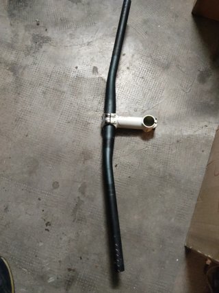 Manillar + potencia Bontrager