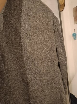 Cappotto uomo grigio