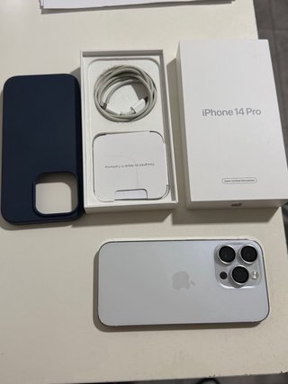 iPhone 14 Pro 256GB Plata. Impecable.