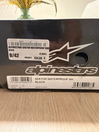 Botas de Moto Alpinestars Negras