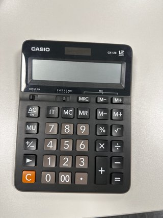 Calculadora Casio GX-12B