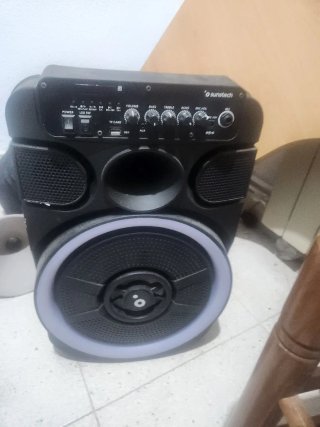 Altavoz Grande Sunstech Bluetooth Negro