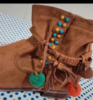 Botines Marrones Talla 38 nuevos
