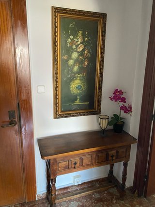 Mueble de entrada madera