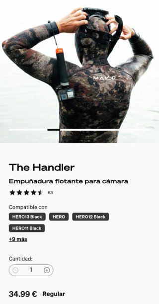 GoPro The Handler empuñadura flotante