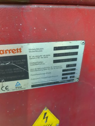 Sierra de cinta Starrett para cortar metal